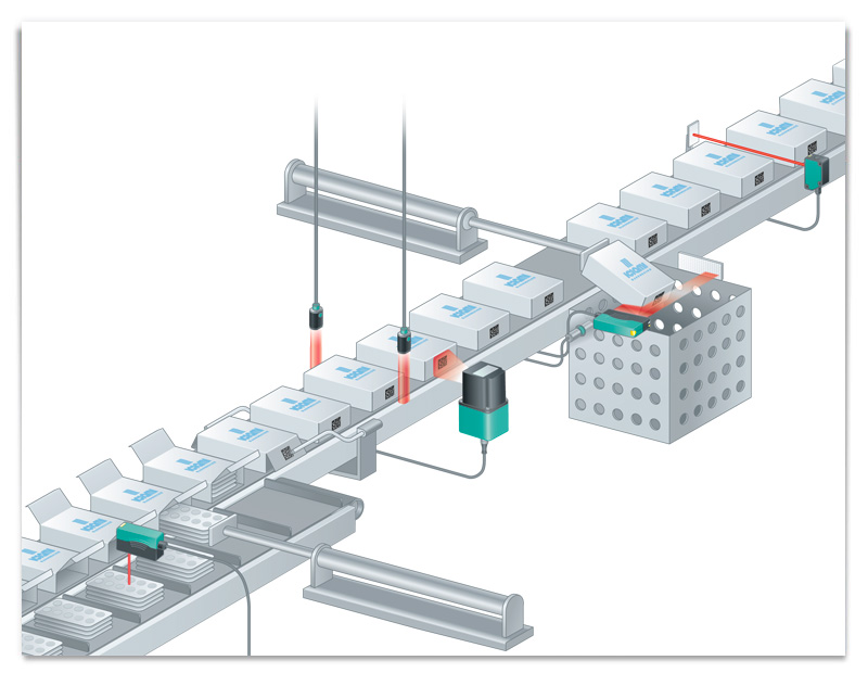 Kartoniermaschine Vektor