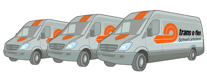 Firmenfahrzeuge trans-o-flex