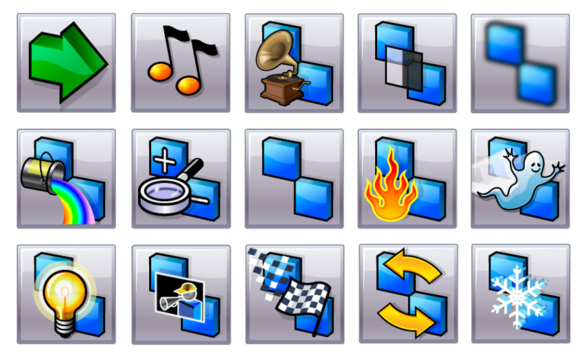 VideoEditor Icon-Set