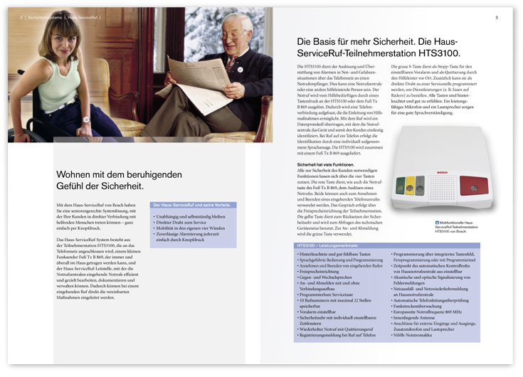 Haus-Service-Ruf Produktbroschüre
