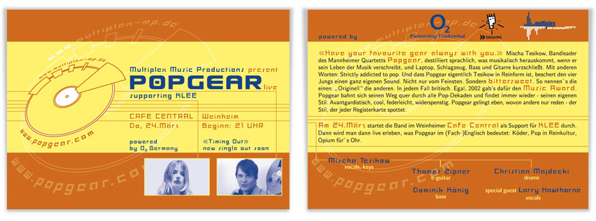 Flyer Popgear